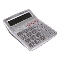 得力(deli)语音计算器1512 银 一台装