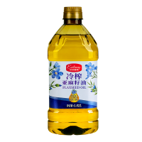 欧莉娜斯100%纯亚麻籽油[避光瓶]1.02L冷榨一级俄罗斯原料食用油