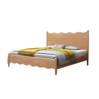 铭思沃实木床200*180*100cm张