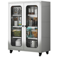 锁匠 不锈钢碗柜100cm台