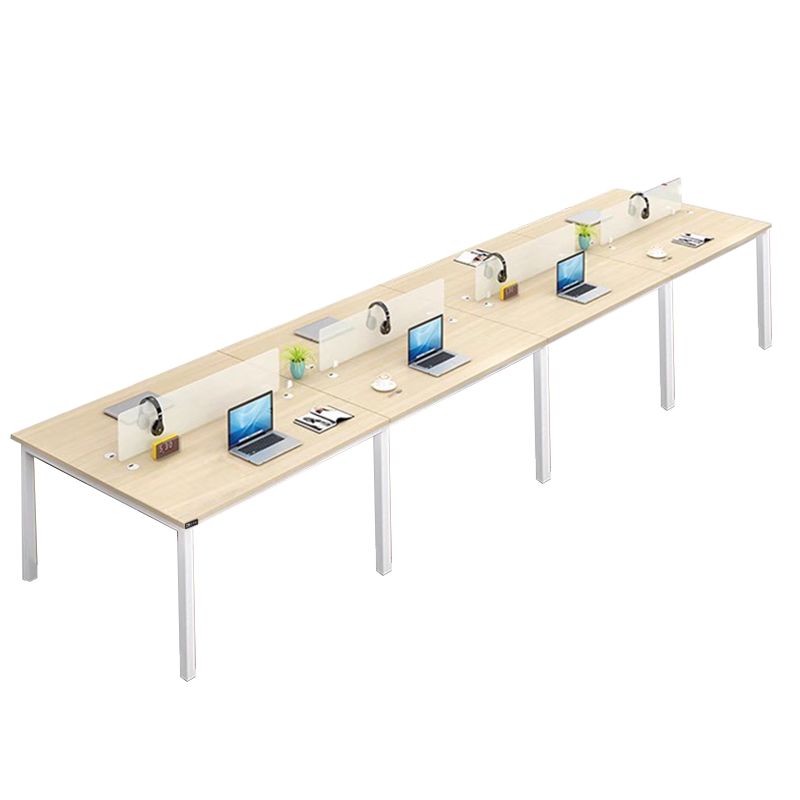 盛铁达 办公桌带挡板 4800*1200*750mm STD-XTBG18 张