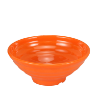 攸 橙色塑料碗 205*83*10mm 个