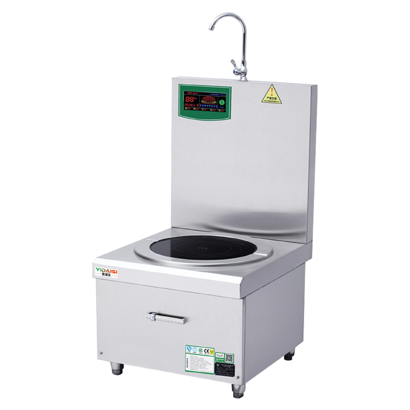 意黛斯(YIDAISI)大功率商用电磁炉15kw平面煲汤炉酒店吊汤炉食堂电磁灶单头矮汤炉低汤炉YDS-15BTS 304