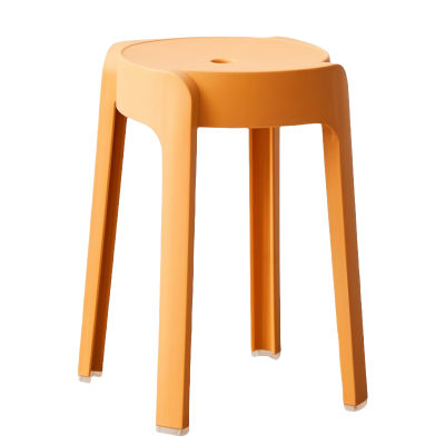 珂洋 塑料凳 A33(橘色) 个
