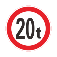 世纪大自然 限速 限重标志牌(不含立杆)SJDZR-B06 块