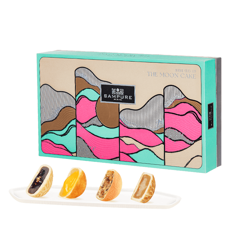 鲜品屋-360g鲜品糯月中秋月饼礼盒臻味工厂品牌