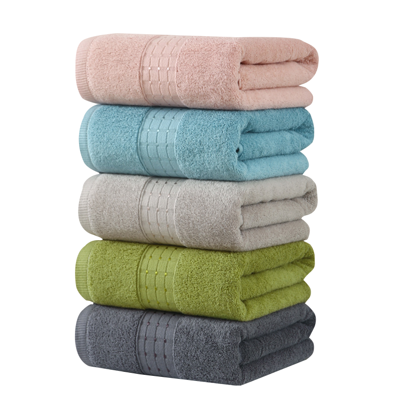 天山柔 33*75cm 100g/70*140cm 350g 全棉迷宫格毛巾浴巾 (计价单位:条)