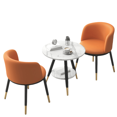 鑫木樽洽谈桌椅一桌两椅套