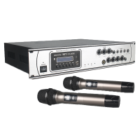 册视监控器材配件功放无线麦克风一体机一拖二KE-5000套