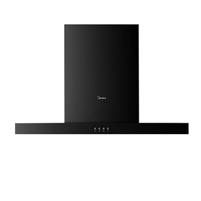 Midea美的抽油烟机CXW-220-TMY1顶吸式欧式家用厨房大吸力吸油烟机 大风量强力厨房大吸力噪音低