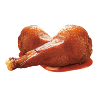 无穷酱卤即食鸭翅根卤味熟食零食小吃90g/袋共3独立小包*2袋