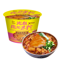 光友绵阳米粉笋子鸡米粉110g*12碗整箱装
