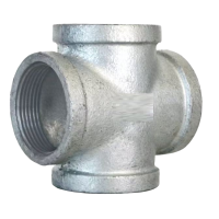 伟鹏双兴 镀锌丝扣四通 DN20[6分] 个