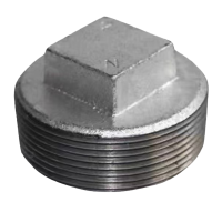 伟鹏双兴 镀锌外丝堵头丝扣管堵 DN20[6分] 个