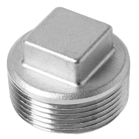 伟鹏双兴 304不锈钢外丝堵头 DN50(2寸) 个