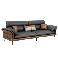 智叶舟沙发四人位2700*900*840mm张