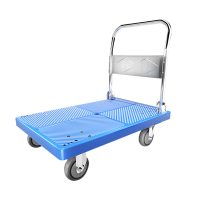 鸿启纳 配5寸低噪轮折叠 手推车 承重约900斤 HQN-DH308X 90*60cm (单位:件)