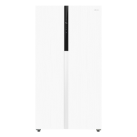 [优惠-品]美的607L电冰箱对开门双门一级能效变频双循环BCD-607WKPZM(E)