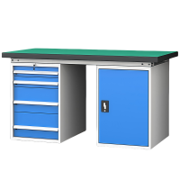 豫龙都工具桌单门四抽张