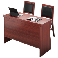 质凡 1.8米油漆条桌(60背板) /ZF-YQZ031/1800*400*750mm