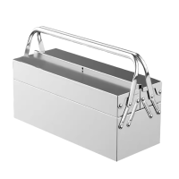 历途科技不锈钢工具箱双层46.5*20*15cm 个