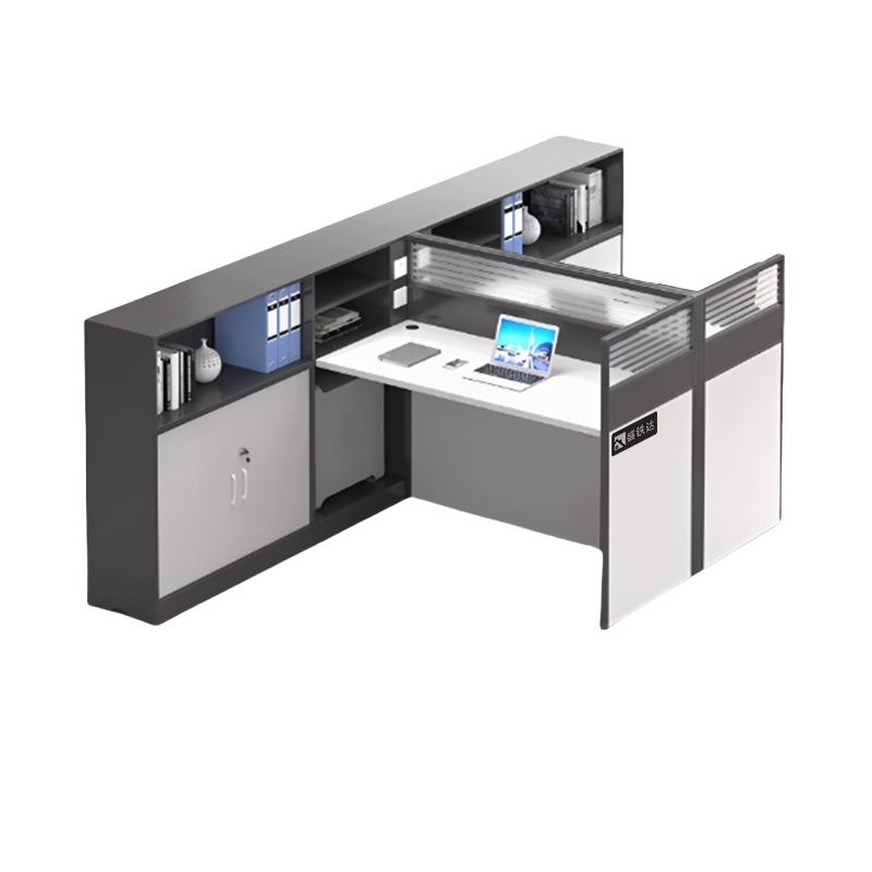 盛铁达 财务桌2人位带活动柜1500*2800*1100mm STD-XTCW06 张