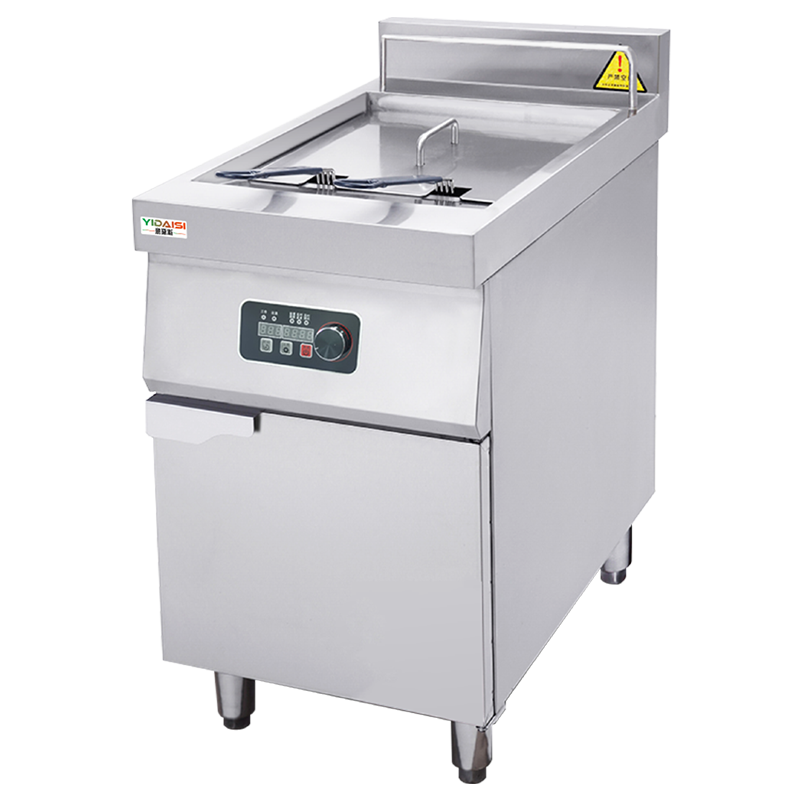 意黛斯(YIDAISI) YDS-8ZL 电炸锅商用小吃油炸锅油炸炉电炸锅薯条机炸串机30L智能立式单缸电炸炉8KW