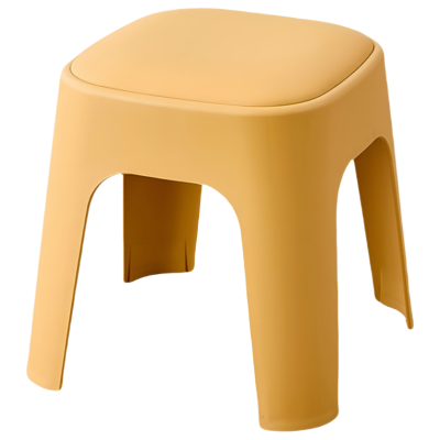 晨磊 软包塑料凳 黄色 个