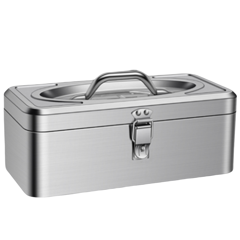 铭思达不锈钢工具箱单层中号个