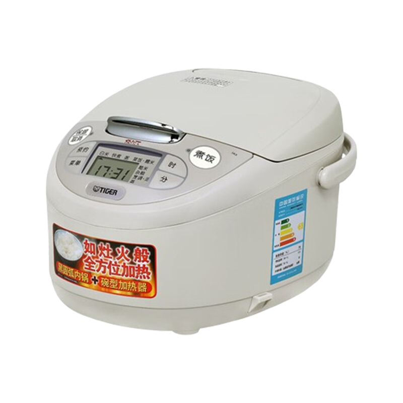 虎牌电饭煲5L可预约内置温度传感器智能电饭煲 JAX-C18C