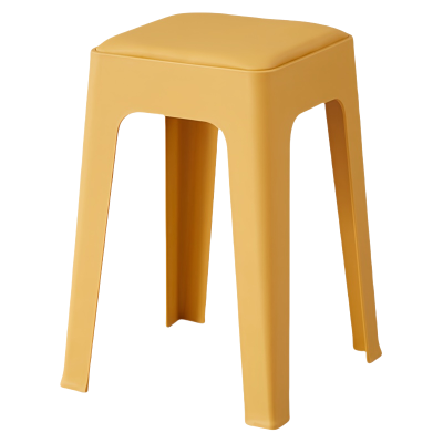 晨磊 塑料凳 47*32*28cm(黄色) 个