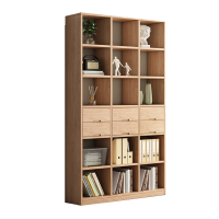 圣承启 落地书柜 三列台