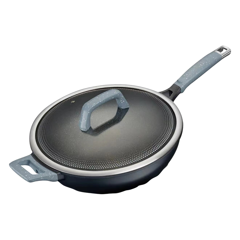 爱仕达爱仕达魔法石炒锅健康无油烟炒锅家用炒锅CL32F1Q-BU