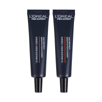 欧莱雅男士青春肌源紧致精华乳50ml 修护保湿抗皱紧致面霜乳液15ml*2