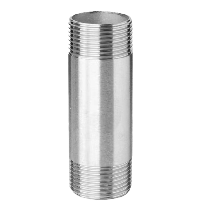 伟鹏双兴 304不锈钢加长双头外丝 DN8(2分)100mm 个