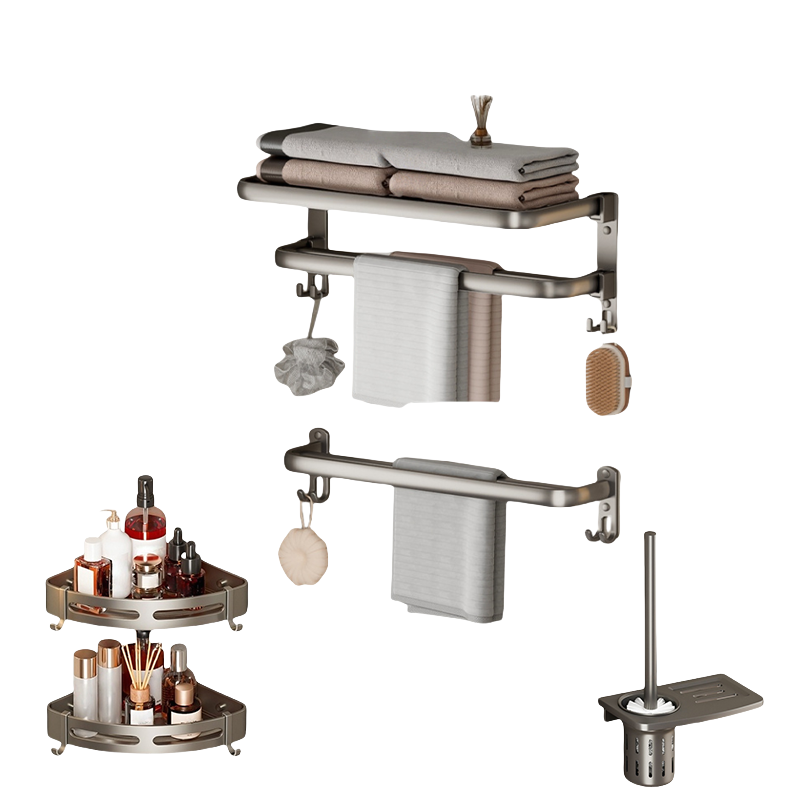 锁匠 浴室毛巾架四件套/套