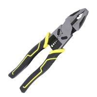 鸿聚赢 钢丝钳 8寸 黑黄色 把
