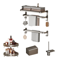 锁匠 毛巾架五件套/套