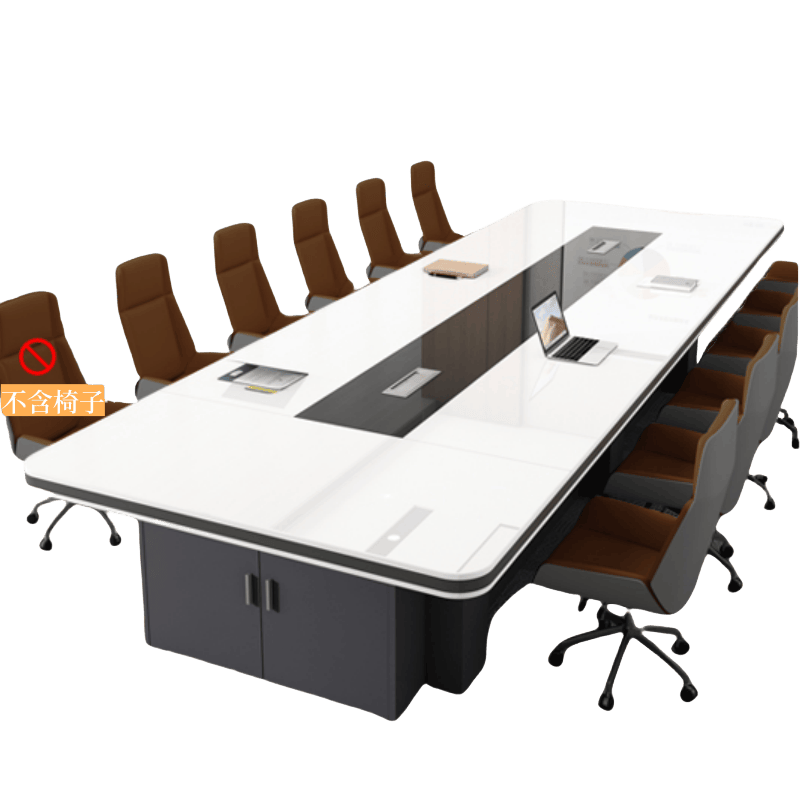 豫龙都会议桌4米张