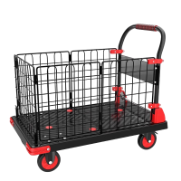 区南 手推车 高围栏平板车 90*60*100cm 个