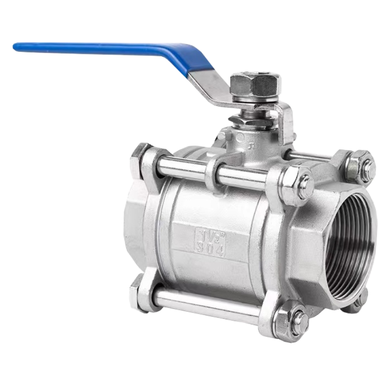 伟鹏双兴 304不锈钢三片式球阀 DN25(1寸) 个