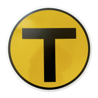 途务 T字牌 减速牌 直径400mm 块