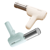 BRUNO博鲁诺面条机家用手持压面机五模头小型便携式BZK-MT01-GR(颜色随机)