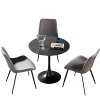 豫龙都休闲桌一桌三椅套