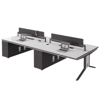 铭思达办公桌1.4米四人张