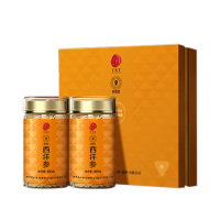 北京同仁堂青源堂1.4-1.6西洋参油圈丰富双瓶礼盒200克(100克X2)