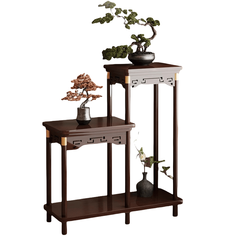 豫龙都花架实木个