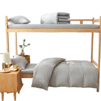 铭思沃三件套床单款1.2*2.0米床 灰 套