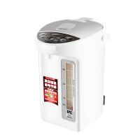 象印(ZOJIRUSHI)电热水瓶 CV-TNH40C 底盘加热按键式控制电动出水白色304不锈钢涂层内胆 4L 白色