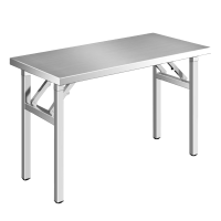 伟樽不锈钢折叠桌80*40*75cm张